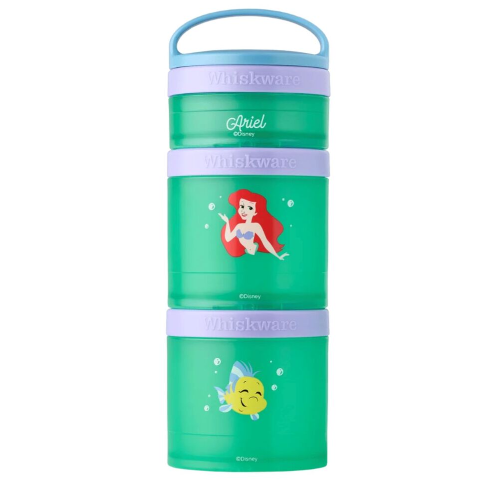 Whiskware Ariel Little Mermaid Stacking Snack Containers